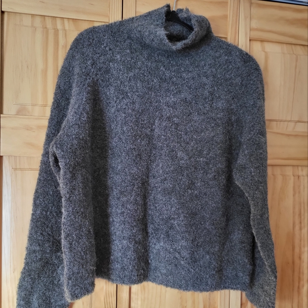 Women's Poetry Alpaca boucle sweater, Sz XL (US16)